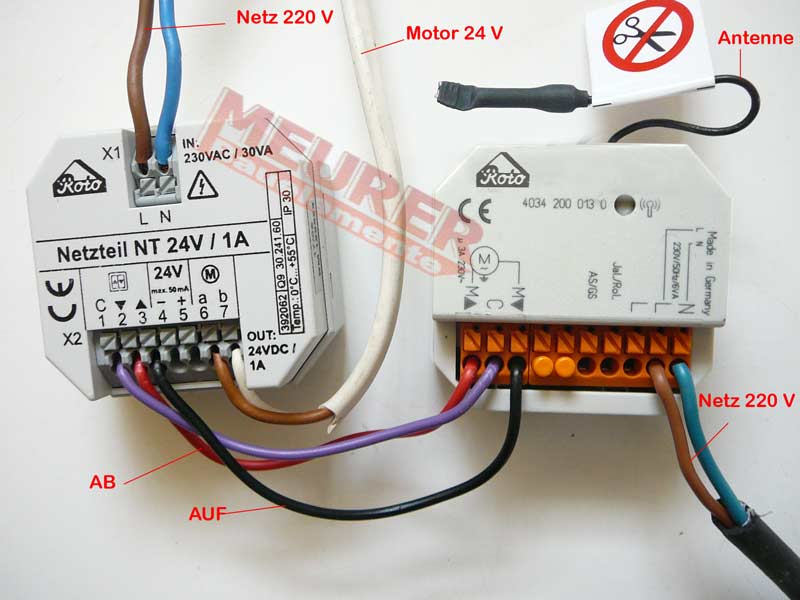 Roto Ersatzsteuerung DS 1000